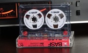 Kasetę z szpulkami BASF...Reel to Reel.