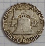 0873 USA 50 centów HALF 1951 S  srebro 