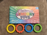 Textured sensory toys 