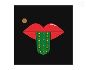 Plakat - Sharp Kiss - Wysokiej jakości druk pigmentowy