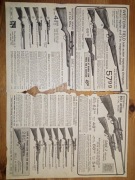 Winchester karabin stare karty z katalogu