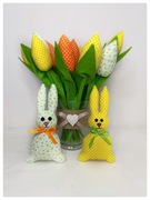 Zajączek królik maskotka prezent dekoracje świąteczne 