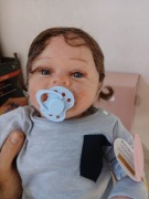 22 cale 55 cm Reborn babys dziewczynka silikon lalka realistyczne Reborn