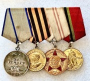 Komplet: „Za odwagę” , „Zwyciężyliśmy”, 20 lat , 50 lat 