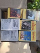 Pudełko 38 kaset vhs