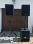 zestaw kolumn estradowych