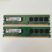Pamięć RAM 1024Mb x2 DDR-800 Kingston