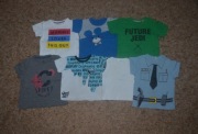 7szt Koszulek dla chłopca rozm.86