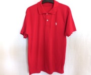 Koszulka męska POLO r. M czerwona Ralph Lauren bawełna