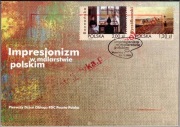 Fdc z bloku 199 Fi 4070-71  - Impresjonizm w malarstwie polskim
