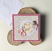 Kartka na baby shower.