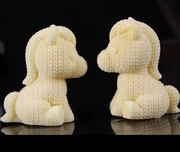 KONIK WEŁNIANY Rok Konia forma silikon 9*9 do Świec Odlewów Musu Deserów 