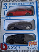 Bburago 3 Auta 1/43