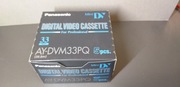 Panasonic MiniDV AY-DVM33PQ 5szt. Nowa.