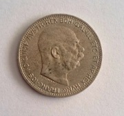 Austria 1 korona 1915 srebro