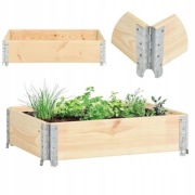 Skrzynie ogrodowe, nadstawki na palety .. Pakiet 3 szt