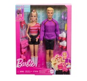 Lalka Barbie Fashionistas Barbie i Ken na wrotkach 