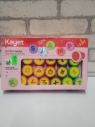 zestaw edukacyjnych stempelków dla dzieci marki Kayet. 
