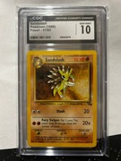 Pokemon Sandslash 1999 Vintage card CGC 10