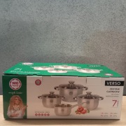 Zestaw garnków ze stali nierdzewnej VERSO