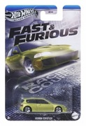 HOT WHEELS Honda Civic EG Fast & Furious kolekcja Mattel