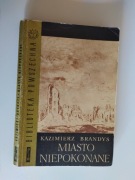 Książka Miasto Niepokonane Kazimierz Brandys 