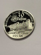 Drahim. PRÓBA. Moneta kolekcjonerska fi 38 mm.  Gyges