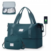 Torba podróżna z wyjściem USB DO SAMOLOTU BAGAŻ PODRĘCZNY z Kosmetyczką