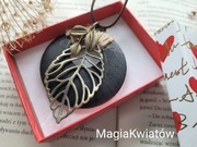 Wisiorek Vintage c.brąz 