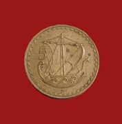 Moneta 5 milów 1978, Cypr