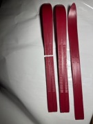 Narty plastikowe do przerobienia roweru Romet 20" PRL na Skibob 80cm