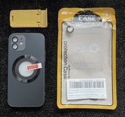 Etui iPhone 12 + Podstawka pod telefon