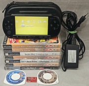 Konsola Sony PlayStation Portable PSP-E1004 +9 gier