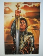 Michael Jackson / BROS  (plakat A3 z czasopisma BRAVO)