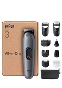 Trymer wielofunkcyjny Braun AIO3565 wersja SBOX w opakowaniu do recyklingu
