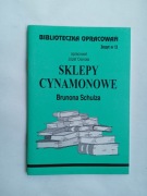 Sklepy cynamonowe Biblioteczka opracowań 13