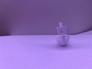 Stateczek biały  zabawka, figurka 