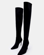 Kozaki Mohito 38 długie z elastyczną cholewką zara h&m 