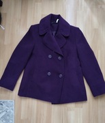 PŁASZCZYK DAMSKI 40 FIOLETOWY