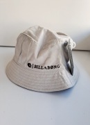 Nowy Kapelusz Billabong 2w1 | Dwustronny: Beżowy / Kratka | Rozmiar L
