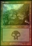 Swamp (V.1) FOIL - Commander Masters: Extras