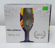 Komplet kieliszków do szampana kieliszki zestaw 6sztuk 190ml Florina