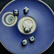 Pierścionek oko proroka, hand made