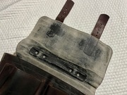 Skórzana torba aktówka na ramię a4