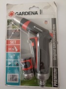 Gardena pistolet+ szybkozłączka (aqua stop) premium 18305