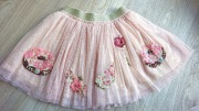 Przepiękna ozdobna spódnica dla dziewczynki Monsoon 104cm 3-4 lata