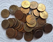 Zestaw 47x monety 10 zł złotych z 1989 i 1990 roku - OBIEGOWE