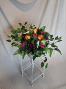 Stroik na grób cmentarz kompozycja kwiaty wiązanka nagrobna 