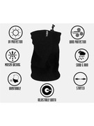 VUDA Komin buff zimowy polarowy z regulacją – ocieplany