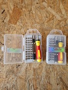 Wkrętak z wymiennymi końcówkami cr-v kpl.